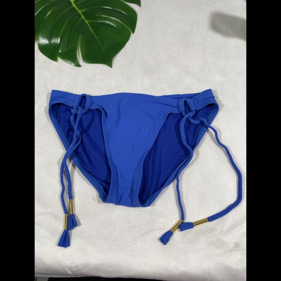 NEW Robin‎ Piccone Ava Loop Tie Side Hipster Bikini Bottom [SZ Small ] - Picture 3 of 10